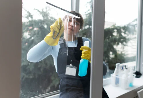Nettoyage de vitres intérieures et extérieures à Angerville-la-Martel